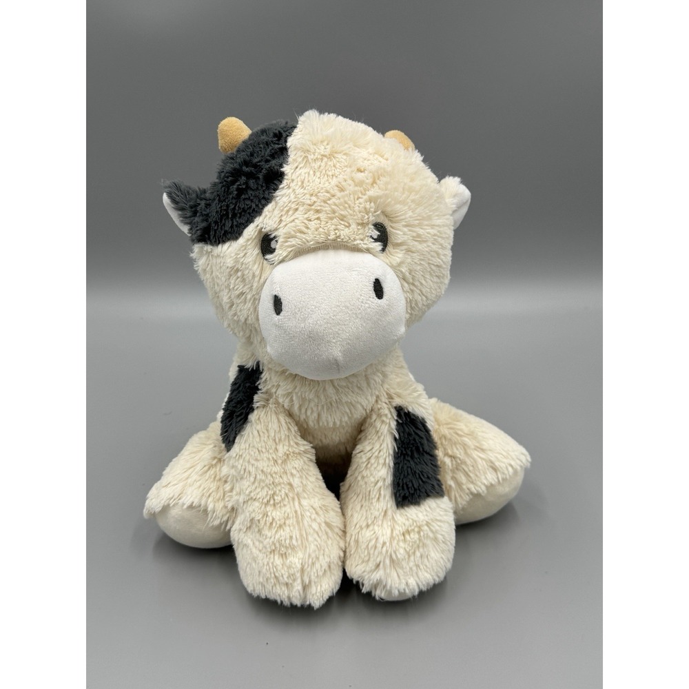 Kellytoy Baby Cow Plush Rattle 10" Stuffed Animal